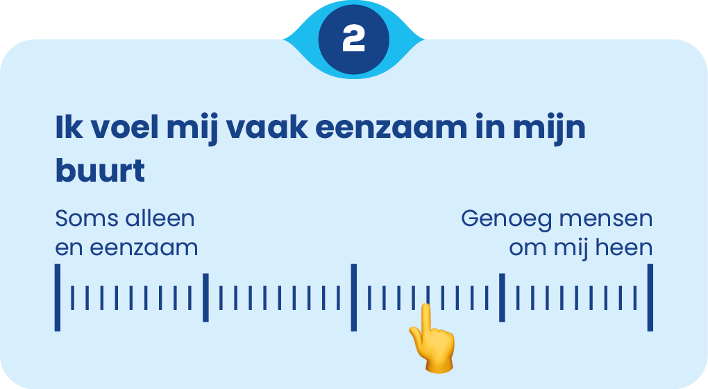 Vraag: ik voel mij vaak eenzaam in mijn buurt